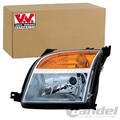 VAN WEZEL H4 SCHEINWERFER LINKS passend für FORD FUSION