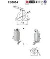 AS FD5054 Ruß-/Partikelfilter, Abgasanlage für HYUNDAI KIA