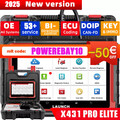 LAUNCH X431 PRO Elite V+ Profi KFZ OBD2 Diagnosegerät ALLE SYSTEM Programmierung