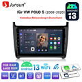 Für VW Polo 5 2008-2020 Andriod 14 GPS Autoradio Navi WIFI RDS Bluetooth Carplay