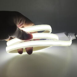 COB LED Strip Streifen Wasserdicht IP67 Schlauch Lichtleiste Lichtband 220V 230V