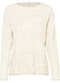 Pullover Gr. 40/42 Cremeweiss Damen Strickpullover Sweater Neu*