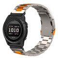 Für Garmin Fenix 3HR 5X Plus 7X 6X Pro Instinct 2X Titan Metall Quickfit Armband