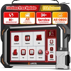 ANCEL DS600BT Profi KFZ OBD2 Diagnosegerät ALLE SYSTEM ECU Codierung FCA DoIP