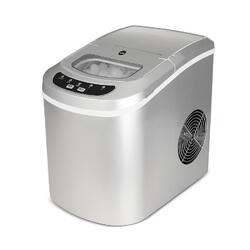 WILFA ICE-12S Eiswürfelmaschine Eiswürfelbereiter 70 Eiswürfel pro Std Silber