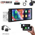 DAB+ Android Wireless Apple Carplay 2+64G Autoradio 1DIN 6.86" USB Bluetooth KAM