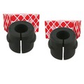 2X FEBI BILSTEIN 28mm STABILAGER HINTEN BEIDSEITIG PASSEND FÜR LINKS+RECHTS