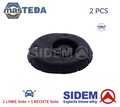853427 FEDERBEINLAGER DOMLAGER PAAR VORNE SIDEM 2PCS FÜR CITROËN DS3,C3 II