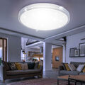 Deckenleuchte LED Wohnzimmerlampe Dimmbar CCT Sternenhimmel-Optik D 60 cm