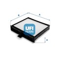 UFI 53.106.00 Innenraumfilter Pollenfilter für RENAULT SCÉNIC II (JM0/1)