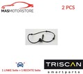 ABS SENSOR DREHZAHLFÜHLER PAAR HINTEN TRISCAN 8180 29281 2PCS A NEU
