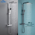 Duschsystem Mit Thermostat Regendusche Duscharmatur Duschset Handbrause Dusche
