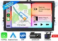 DVR+CAM+ 9" Android 14 Auto Autoradio Navi CarPlay für VW Golf 5 6 Tiguan Touran