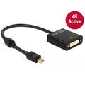 DELOCK Displayport Adapter mini DP -> DVI(24+5) 4K Aktiv 62603 (4043619626038)