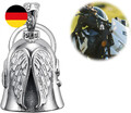 Guardian Bell, Biker Bell Motorrad Glöckchen, Edelstahl Motorrad Glocke Glücksbr