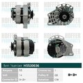 H5530036 HOFFER Generator für FIAT