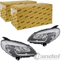 2x TYC H7/H7 W21W SCHEINWERFER LINKS+RECHTS für FIAT DOBLO 263 AB 02.15 FACELIFT