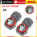 2X LED Scheinwerfer Steuergerät für BMW 3er 4er 6er X3 X5 X6 F30 F80 63117263051