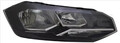 Scheinwerferleuchte links H7/H7 20-16446-05-2 TYC für VW POLO VI