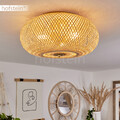 Wohn Schlaf Ess Zimmer Leuchten Holz  Decken Lampe Boho Style Lichteffekt Retro 
