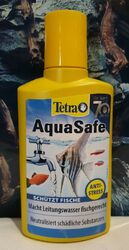 Tetra Aqua Safe 250ml - macht Leitungswasser fischgerecht Anti-Stress Aquarium