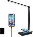 Schreibtischlampe Tischlampe Nachttischlampe LED Touch Dimmbar USB Bürolampe