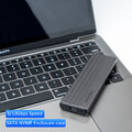 M.2 NVMe SATA NGFF PCIe SSD auf USB-C 3.1 Externes Gehäuse Adapter Case 10Gbit/s