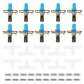  10 Pcs Automatischer Trinkbrunnen Automatisches Trinkgerät Wasserzufuhr