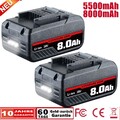 2x 8,0Ah Akku Für Einhell 18V Ersatzakku POWER X-CHANGE Lithium PXC Batterien