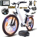 E-Bike 250W  26 Zoll Elektrofahrrad Citybike Pedelec Shimano 7-Gang Damen/Herren