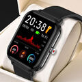 Smartwatch Uhr Armband Sport Pulsuhr Blutdruck Fitness Tracker Damen Herren