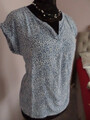aktuelle leichte schöne Schlupfen-Bluse LAURA TORELLI 38/M coole Details/Farbe