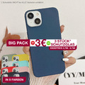 Hülle Case Cover Slim für iPhone 13 12 11 8 SE XS XR Pro mini Max Display Schutz