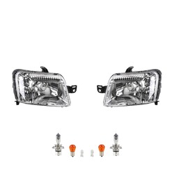 Scheinwerfer Set passend für Fiat Panda 169 08/2009- + Leuchtmitt. Links rechts