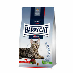 10 kg Happy Cat Culinary Adult Voralpen Rind Trockenfutter Katzenfutter