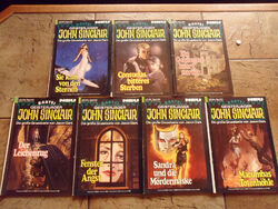 7 x John Sinclair Romane