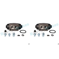 2x RAP RADBREMSZYLINDER 19mm passend für FORD CONSUL COURIER ESCORT FIESTA GRANA