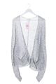 HOLLISTER Häkel Cardigan Damen Gr. DE 38 hellgrau Casual-Look