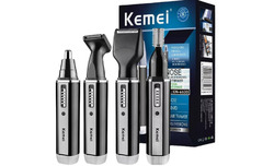 4 in 1 Wiederaufladbarer Haar Bart Augenbraue Ohr Nase Rasierer Trimmer Elektrische Kits UK