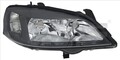 TYC Scheinwerfer für Opel Astra G CC Limo 1998-2009 Vorne Rechts 20-5487-18-2