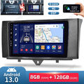 8G+128G Android 13 Carplay Autoradio Für Smart Fortwo 451 2010-2015 GPS Navi 4G