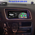 DAB+ KAM Carplay Android 14 Autoradio 8-Kern 6+128G GPS Für Audi Q5 8R 2009-2016