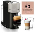 Nespresso Kapselmaschine Kaffeemaschine Krups XN910B Vertuo Next+ 2 Latte Gläser