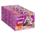 Whiskas Junior Frischebeutel 48 x 85 g Katzenfutter Klassische Auswahl in Sauce