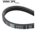 SKF Keilrippenriemen VKMV 3PK835