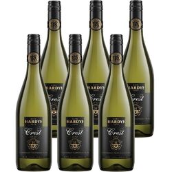 Hardys Crest Chardonnay Sauvignon Blanc Weißwein Australien 12,5% vol 6 x 75cl
