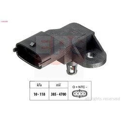 ORIGINAL® Eps Luftdrucksensor, Höhenanpassung Links für Ford KA SCORPIO I