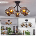 Rauchglas Kugel Flur Leuchte Decken Lampe moderne Schlaf Wohn Zimmer Beleuchtung