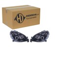 DIEDERICHS TUNING H1/H1 SCHEINWERFER SATZ SCHWARZ passend für CITROËN XSARA