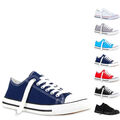 Damen Herren Sneaker Low Turnschuhe Freizeitschuhe Schnürer 901872 New Look